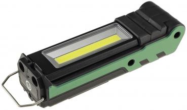 Preview: LED Akku-Arbeitsleuchte "FlapLED 500" LiIon Akku, Magnethalter, 5W, 400lm,IP44