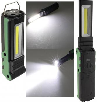 LED Akku-Arbeitsleuchte "FlapLED 500" LiIon Akku, Magnethalter, 5W, 400lm,IP44