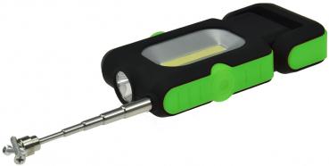 Preview: LED Arbeitsleuchte "CAL-COB Flexi" 3W, 220Lumen, Haken, Magnetfuß, PickUp