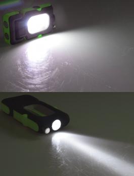 Preview: LED Arbeitsleuchte "CAL-COB Flexi" 3W, 220Lumen, Haken, Magnetfuß, PickUp