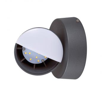 Preview: LED-Außenleuchte DROMI LED EL-1 7W graphit