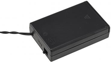 Preview: LED Batterie-Lichterkette "BubbleBall" 40 Kugeln 23mm Ø, 3m lang, multicolor