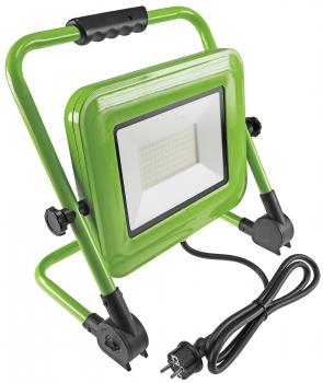 Preview: LED-Baustrahler "CTS-100W V4" mit Kabel 100W, IP44, 8350lm, 4000K, mit Ständer