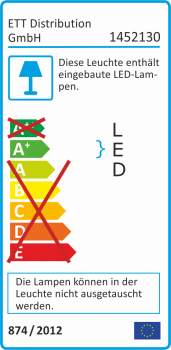 Preview: LED-Bodenleuchte McShine Pflasterstein 10x10x7cm, 80lm, IP65, neutralweiß,230V