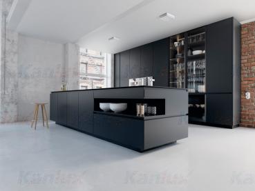 Preview: LED-Deckenleuchte BENO verschiedene Größen Eckig GraphitIP54 Outdoor geeignet