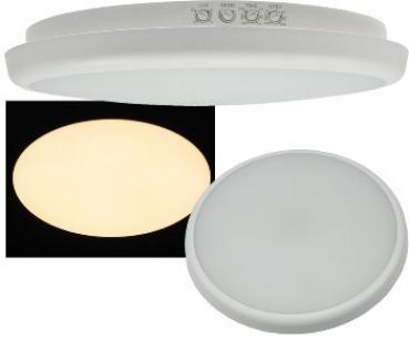 LED Deckenleuchte "SALAO 16 WW" IP54, 16W, 1300lm, 3000K, HF-Bewegungsm.
