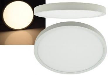 LED Deckenleuchte "Santano 24w" Ø 30cm, 24W, 1900lm, 3000K warmweiß