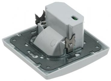 Preview: LED-Einbauleuchte DELPHI "COB" weiß 80x80mm, 3000k, warmweiß, 110Lumen