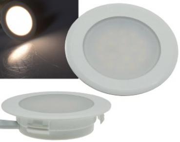 LED-Einbauleuchte "EBL-HV65w", weiß 2 Watt, 230V, 4200K, 170Lm, neutralweiß