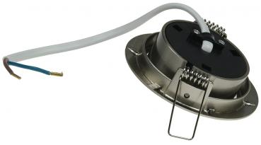 Preview: LED-Einbauleuchte "Flat-26" neutralweiß 80x26mm, 4W, 350lm, Edelstahl gebürstet