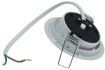 Preview: LED-Einbauleuchte "Flat-26" neutralweiß 80x26mm, 4W, 350lm, weißes Gehäuse