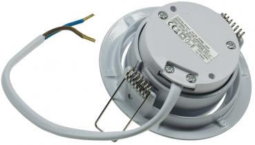 Preview: LED-Einbauleuchte "Flat-32" warmweiß 80x32mm, 5W, 470lm, weißes Gehäuse