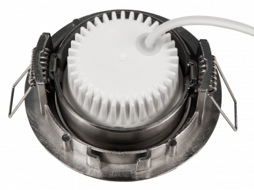 Preview: LED Einbauleuchte McShine, 5W, 400lm, 3000K, Ø83mm, schwenkbar