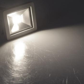 Preview: LED-Fluter SlimLine "CTF-SLT10 PIR" 10W, IP44, 750lm, 4200K, Bewegungsmelder