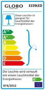 Preview: LED Gartenleuchte "GL-H110", Edelstahl 8,5W (E27 Fassung) 806lm, 3000K, 230V
