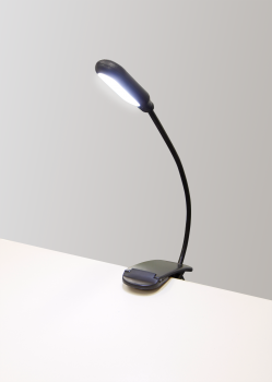 LED-Klemmleuchte / Leseleuchte McShine, 5 LEDs, mit Akku