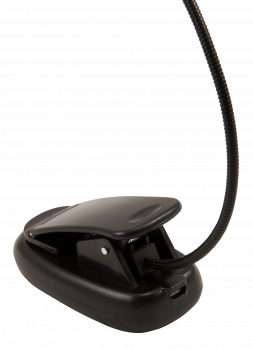 Preview: LED-Klemmleuchte / Leseleuchte McShine, 5 LEDs, mit Akku