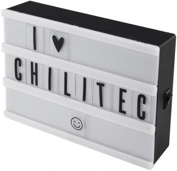 Preview: LED Leuchbox mit Buchstaben RGB