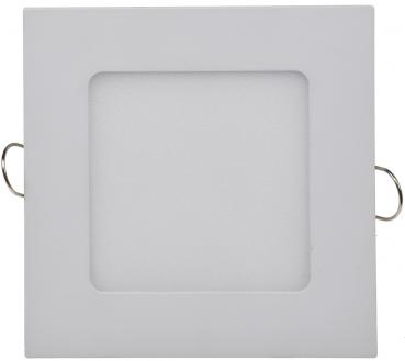 Preview: LED Licht-Panel "QCP-12Q", 12x12cm 230V, 6W, 420 Lumen, 2900K / warmweiß