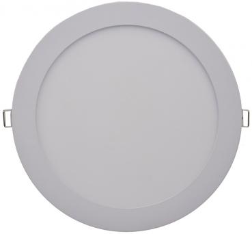 Preview: LED Licht-Panel "QCP-22R", Ø 22,5cm 230V, 18W, 1340 Lumen,4200K /neutralweiß
