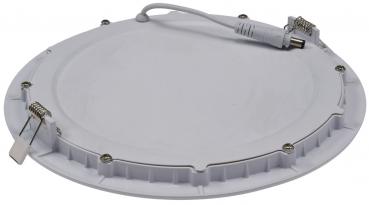 Preview: LED Licht-Panel "QCP-22R", Ø 22,5cm 230V, 18W, 1340 Lumen,4200K /neutralweiß