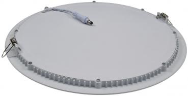 Preview: LED Licht-Panel "QCP-30R", Ø 30cm 230V, 24W, 1680 Lumen, 2900K / warmweiß