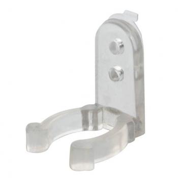 LED Lichtschlauch Halterung / Befestigungsclips transparent 50 Stück Sparpackung