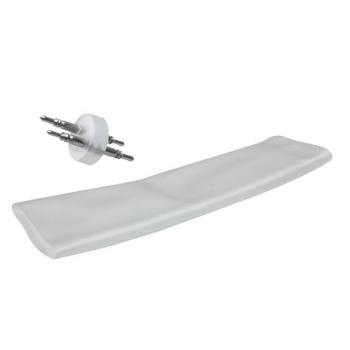 LED Lichtschlauch Verlängerungsstück / Verbinder mit Schrumpfschlauch und Kontaktstift