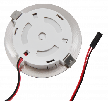 Preview: LED-Möbelleuchte McShine LM-12 2,4W, 160lm Ø65,5x10,7mm, warmweiß