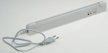 Preview: LED Notleuchte "CTNL-60 SMD-UB" Lithium Akku 3,7V/2200mAh, 4W, 34x4x3cm