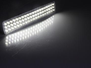 Preview: LED Notleuchte "CTNL-60 SMD" 365x70x37mm Lithium Akku 3,7V/2200mAh, nur 4W