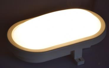 Preview: LED Oval-Armatur "FRL-O 06" IP44 Feuchtraum-Leuchte, 6W, 480lm, 3000K
