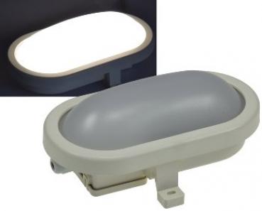 LED Oval-Armatur "FRL-O 06" IP44 Feuchtraum-Leuchte, 6W, 500lm, 4200K