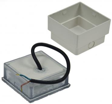 Preview: LED Pflasterstein "BRIKX 10" warmweiß 10x10x7cm, 80lm, IP67, 230V