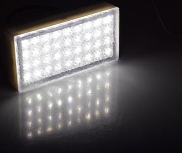 Preview: LED Pflasterstein "BRIKX 20" neutralweiß 20x10x7cm, 180lm, IP67, 230V