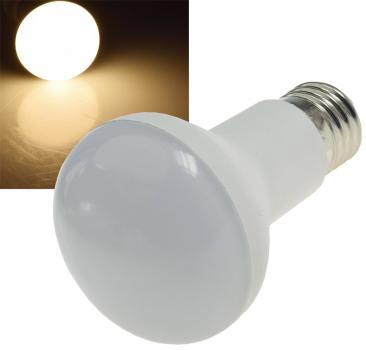 Preview: LED Reflektorstrahler R63 E27 8W 640 Lumen, 230V, 120°, 3000K warmweiß