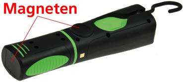 Preview: LED Stableuchte mit Akku "FlexiLED 300+" Ladeschale, Magnethalter, 3W, 250lm,IP44