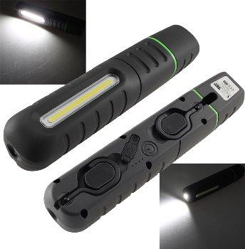LED Stableuchte mit Akku "FlexiLED 900" LiIon Akku, Magnet, 10W, 800lm, IP65