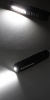 Preview: LED Stableuchte mit Akku "FlexiLED 900" LiIon Akku, Magnet, 10W, 800lm, IP65
