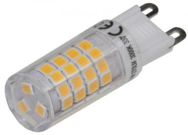 Preview: LED Stiftsockel G9, 4W, 270lm 3000k, 330°, 230V, Lichtfarbe warmweiß