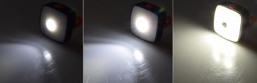 Preview: LED-Stirnlampe mit Akku "Headlight CTX5" 3W Cree + 4x SMD, 150 Lumen
