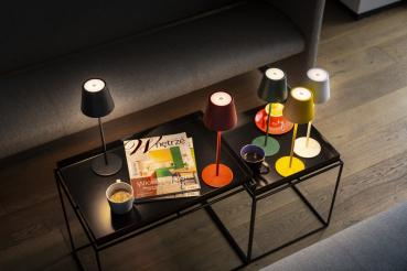 Preview: LED-Tischleuchte INITA kabellos für innen & außen, aufladbar per USB-Anschluss, max. 1,2W