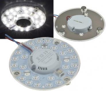 LED Umrüstmodul "UM12nw" für Leuchten Ø125mm, 12W, 1100lm, 4000K, Magnethalter