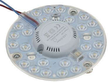 Preview: LED Umrüstmodul "UM12nw" für Leuchten Ø125mm, 12W, 1100lm, 4000K, Magnethalter