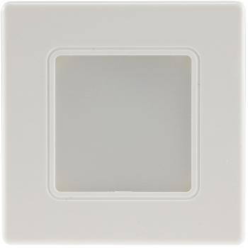 Preview: LED Wand-Einbauleuchte "EBL 86" 2,5W, 3000k, warmweiß, Rahmen cremeweiß