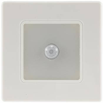 Preview: LED Wand-Einbauleuchte "EBL 86 PIR" 2,5W, 3000k, warmweiß, Rahmen cremeweiß