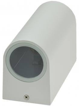 Preview: LED-Wandleuchte "CTW-2" für 2x GU10, IP44, Gehäuse weiß