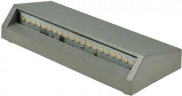 Preview: LED Wandleuchte "KWL-158", eckig IP65, 3W, 200Lm, Kunststoff, warmweiß