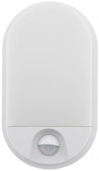 Preview: LED Wandleuchte "NIAS" IP54, 4000K 10W, 830lm, PIR-Bewegungsmelder