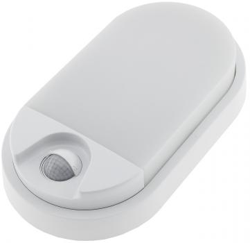 Preview: LED Wandleuchte "NIAS" IP54, 4000K 10W, 830lm, PIR-Bewegungsmelder